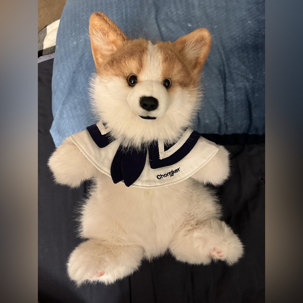 Corgi Backpack Stuffed Corgi Dog Bag Pembroke Corgi Cosplay